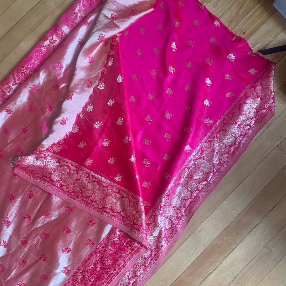 Indian silk fabric